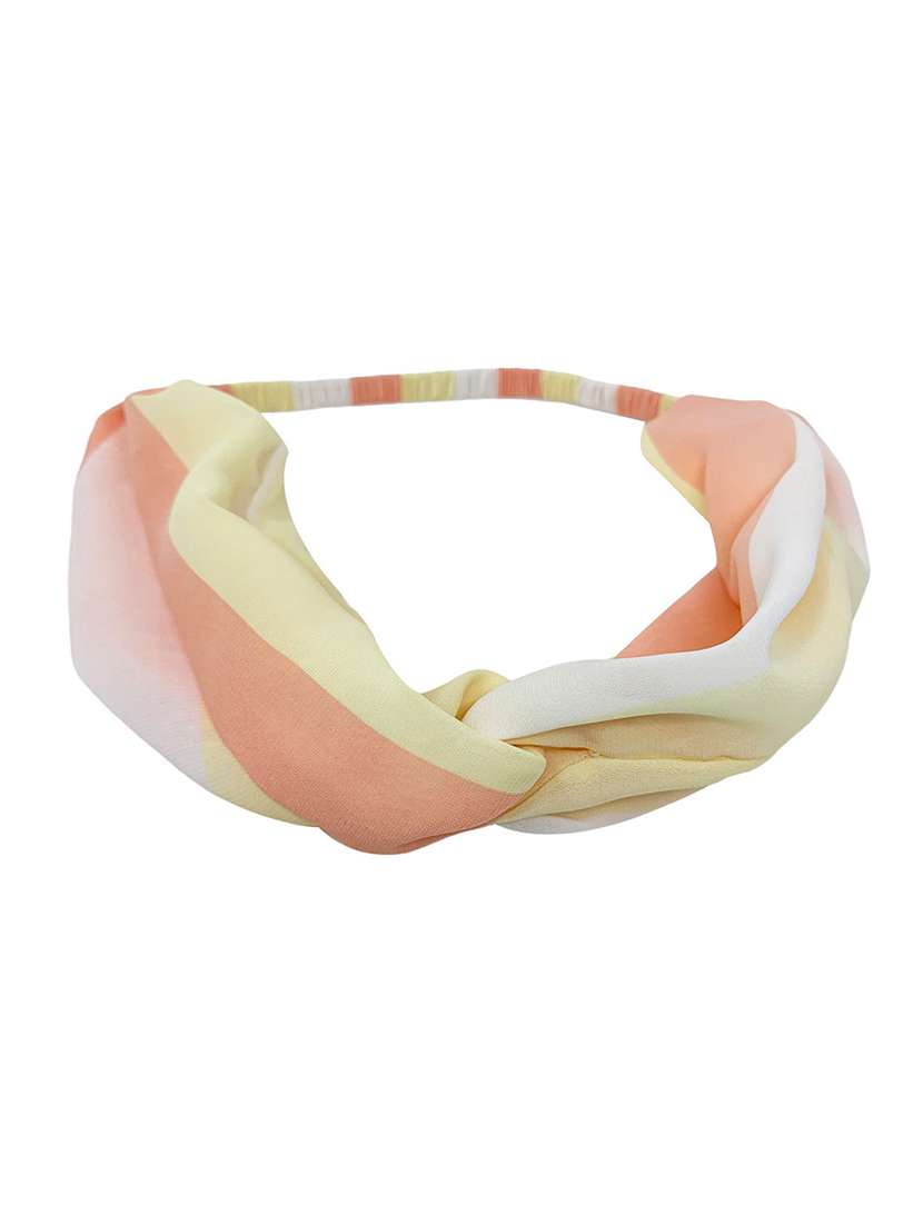 mint & oak autumn stripes hairband for women