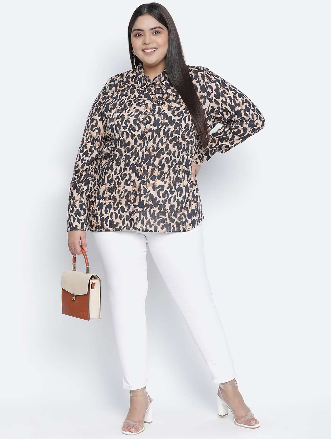 long sleeved animal shirt - 18105927 - Standard Image - 3