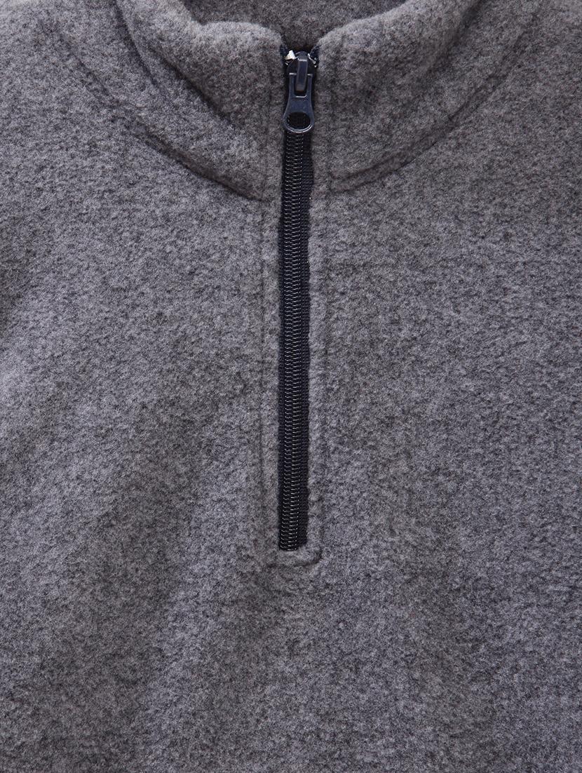 grey cotton sweatshirt - 18106341 - Standard Image - 3