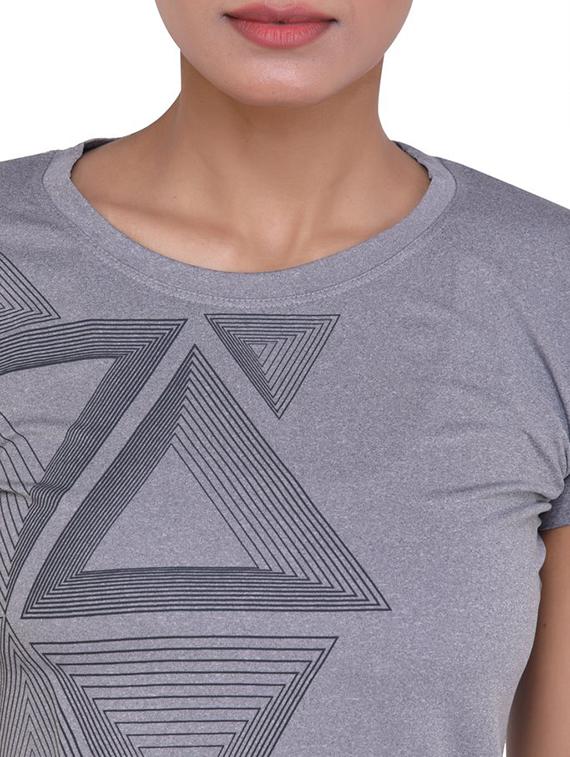 round neck printed tee - 18106346 - Standard Image - 3