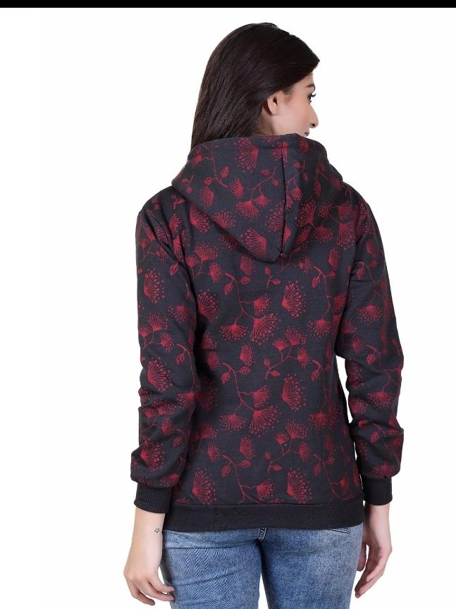 navy blue fleece sweatshirt - 18107915 - Zoom Image - 0