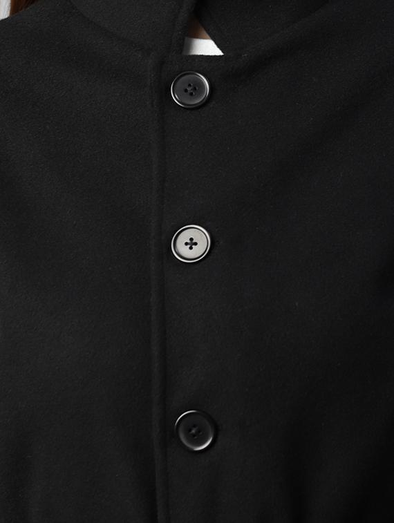 black tie front solid trench coat - 18109903 - Standard Image - 3