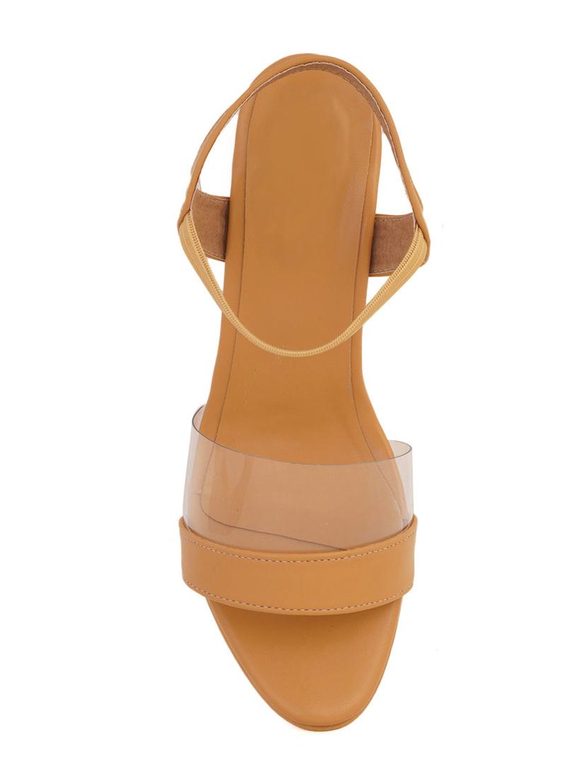 slip on heel sandals - 18109981 - Standard Image - 3