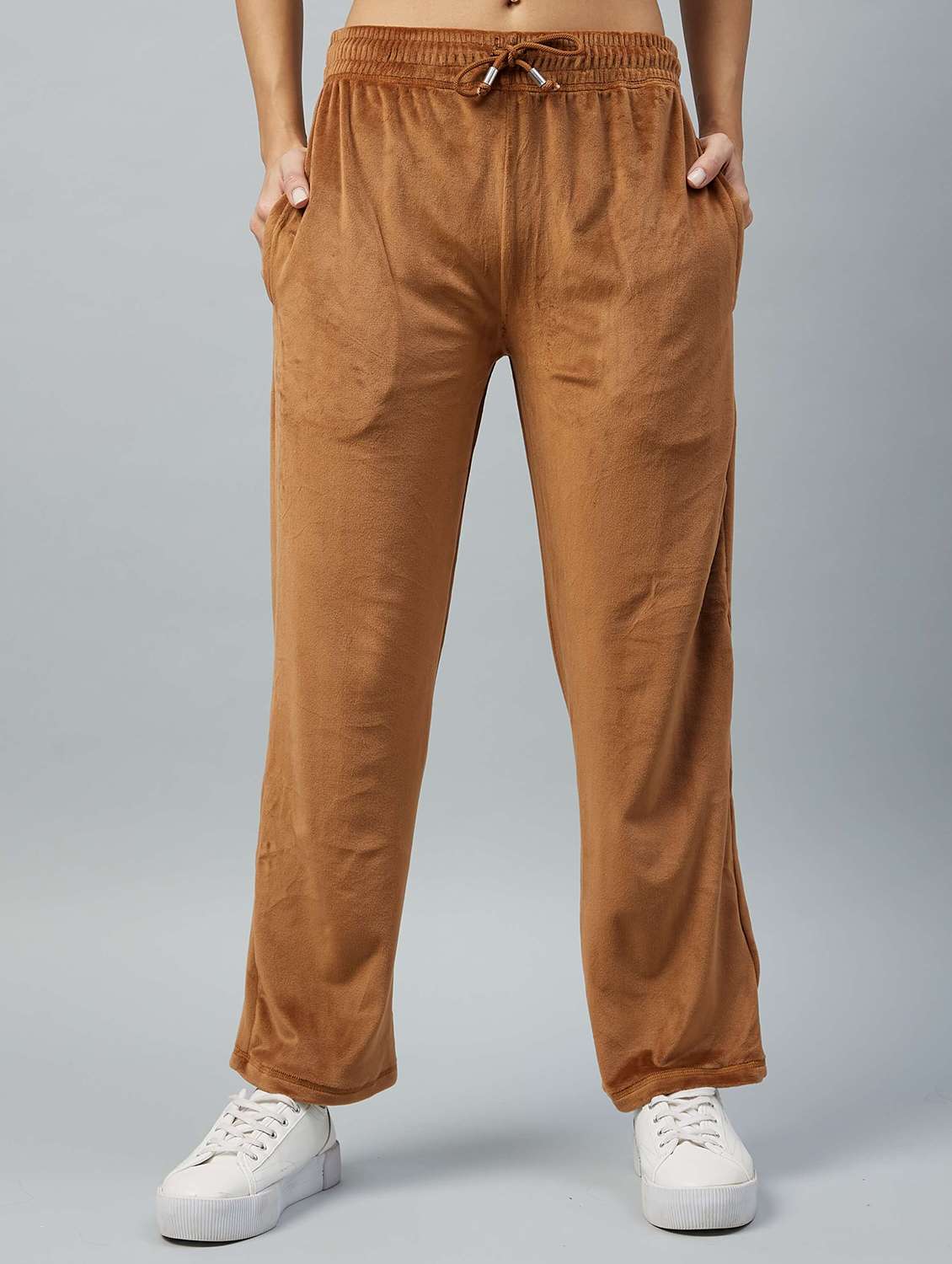 high rise solid jogger