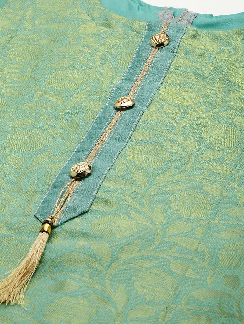 embroidered unstitched suit set - 18113083 - Standard Image - 3