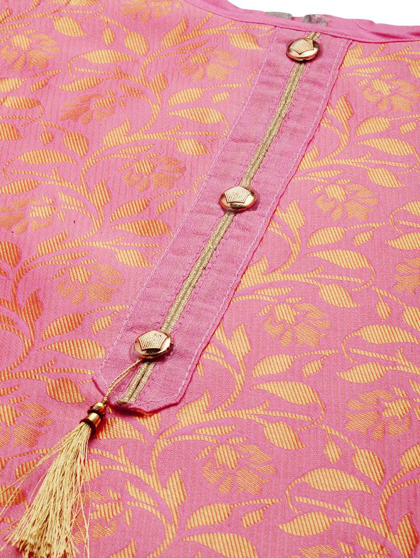 embroidered unstitched suit set - 18113084 - Standard Image - 3