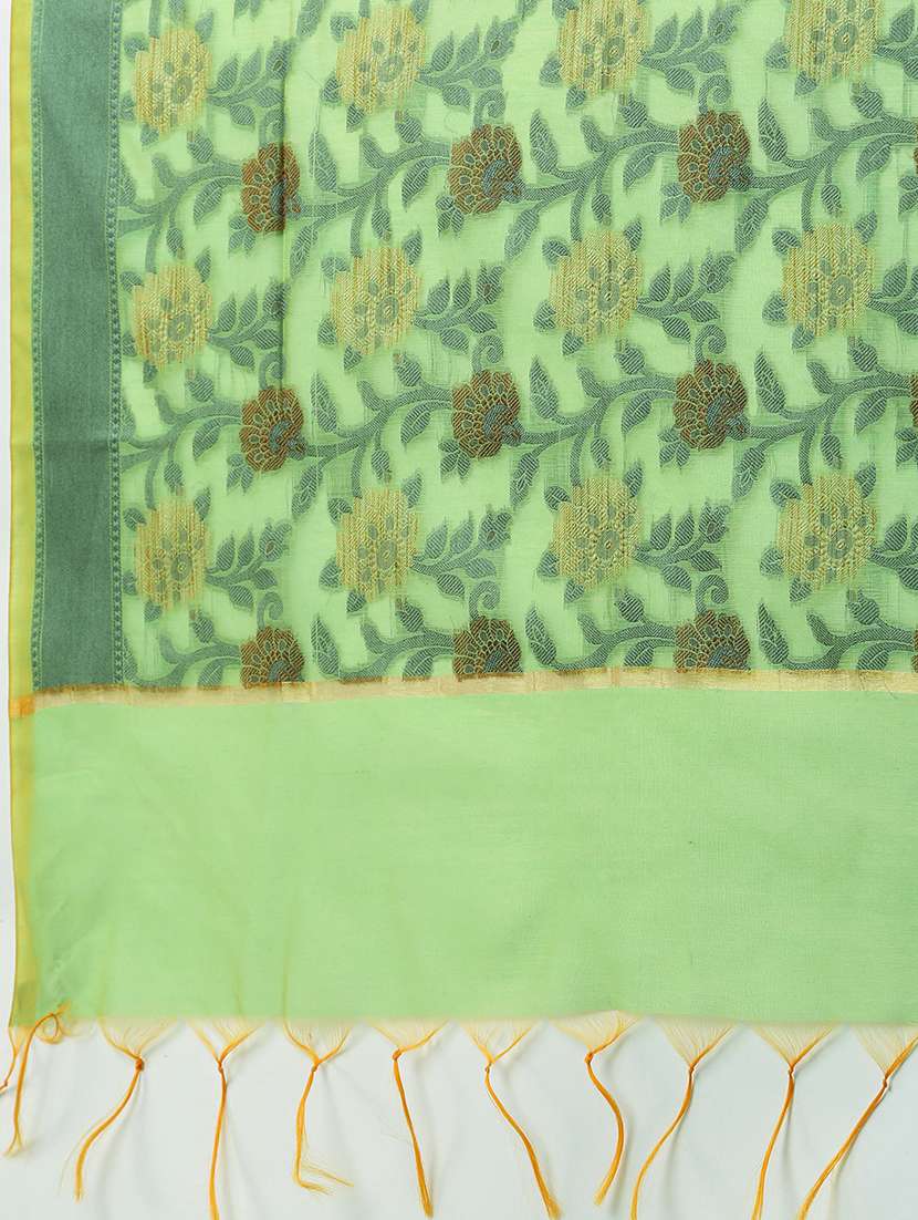 embroidered unstitched suit set - 18113087 -  Standard Image - 5