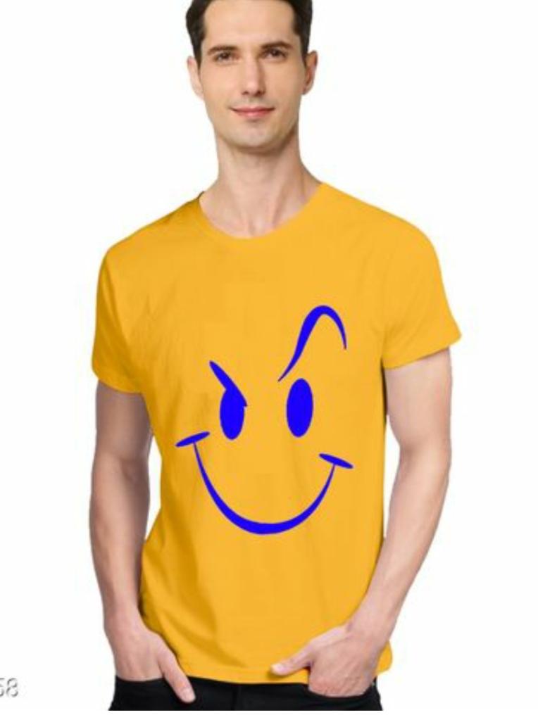 yellow cotton tshirt - 18113399 -  Zoom Image - 0