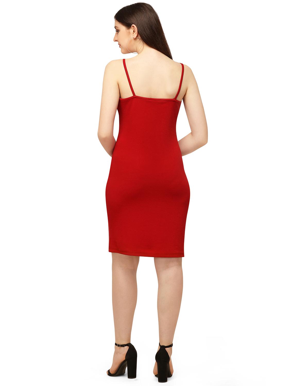 cami neck bodycon dress - 18114284 - Standard Image - 3