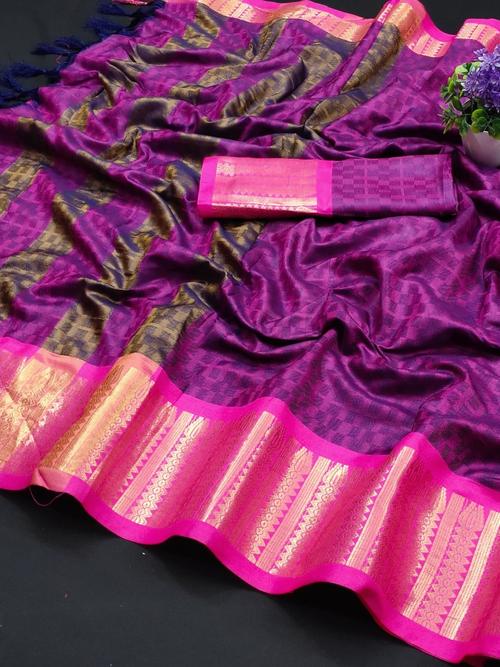 soft cotton silk saree  - 18117454 -  Standard Image - 0