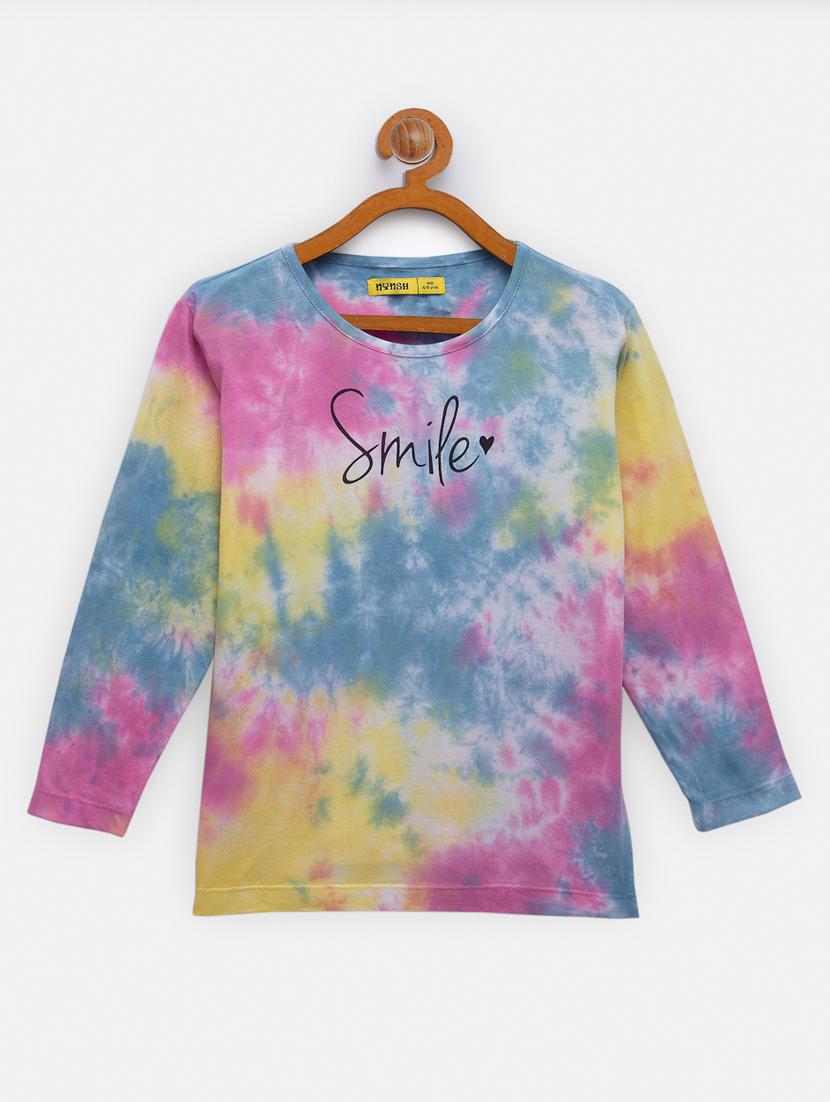 tie & dye regular tee - 18117498 -  Zoom Image - 0