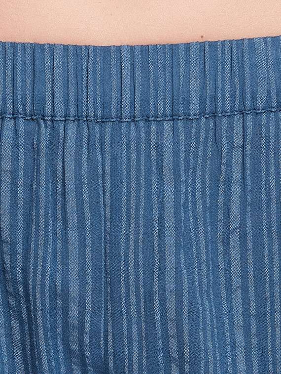 blue stripe pyjama set  - 18120032 -  Standard Image - 3