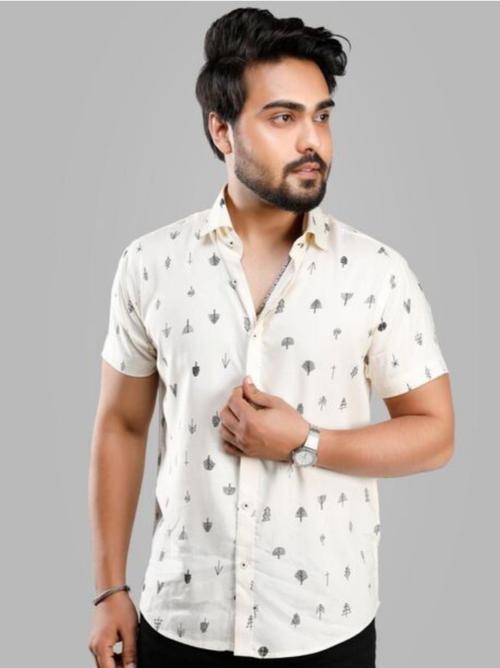 white cotton shirt - 18120758 - Standard Image - 0