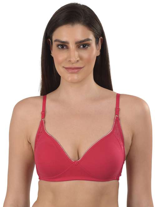 pink solid t-shirt bra - 18138448 -  Standard Image - 0