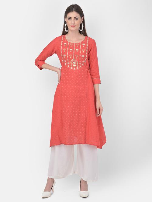 women's a-line kurta - 18141349 - Standard Image - 0