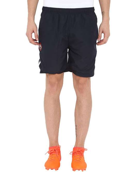 navy blue polyester short - 18143499 - Standard Image - 0