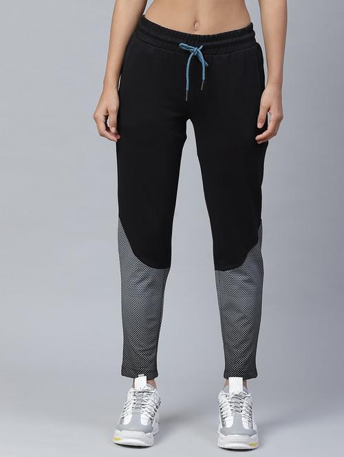 high rise color block trackpants - 18144948 - Standard Image - 0