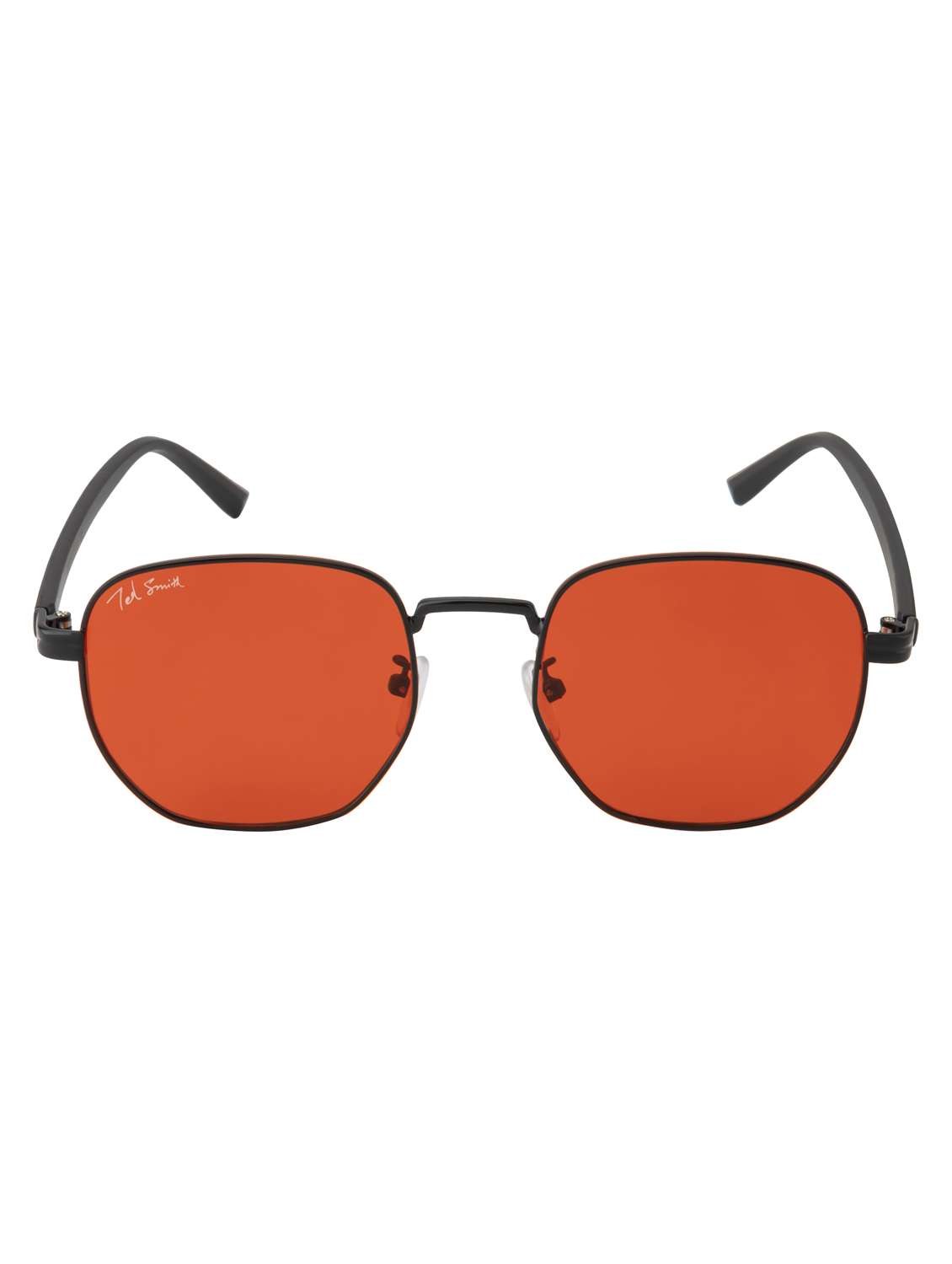 hexcy by ted smith uv protection hexagonal sunglasses for men women |52|