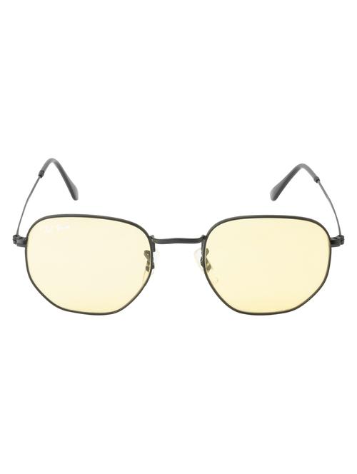 hexon by ted smith hexagonal uv protection sunglasses for men women glass lens metal frame - 18145725 -  Standard Image - 0