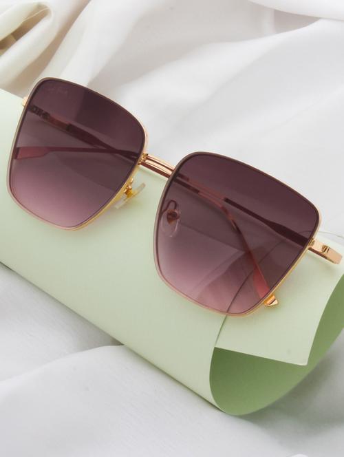 beuniq by ted smith uv protection square sunglasses for men women (60) - 18145809 - Standard Image - 0