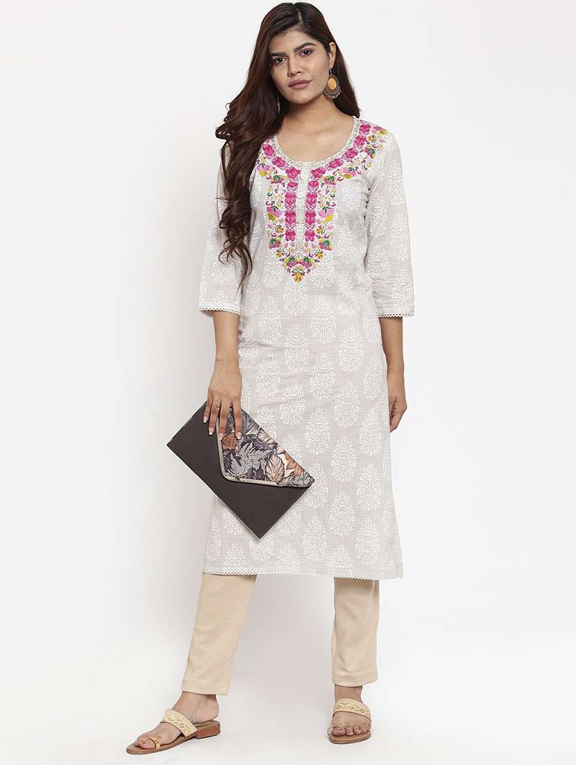 women solid ankle length pants - 18146272 -  Standard Image - 3