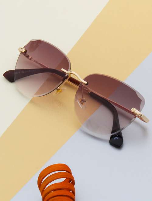 catchme by ted smith uv protection cat eye sunglasses for women stylish|52| - 18146318 - Standard Image - 0