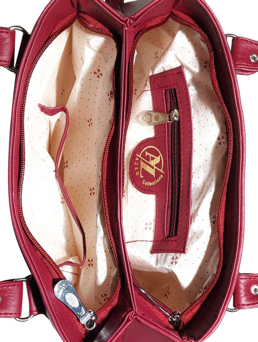 multi colored leatherette (pu) combo handbag - 18146356 -  Standard Image - 3