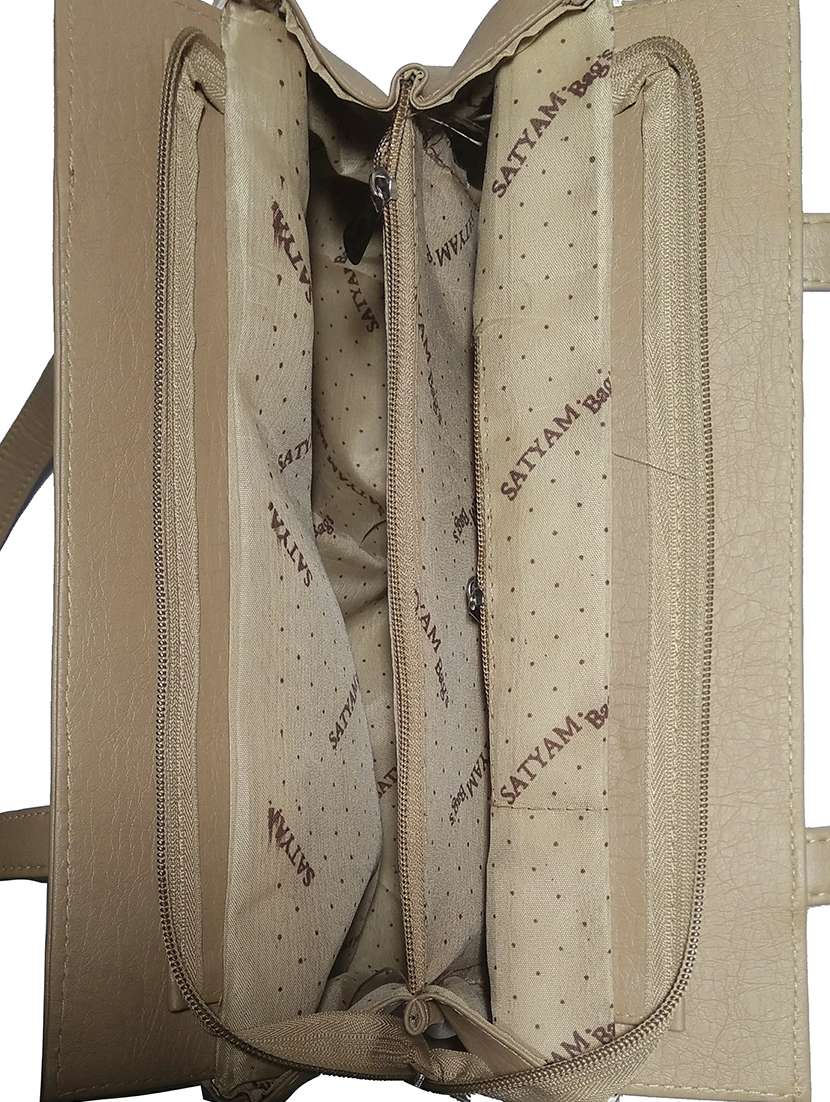 multi colored leatherette (pu) combo handbag - 18146364 -  Standard Image - 3