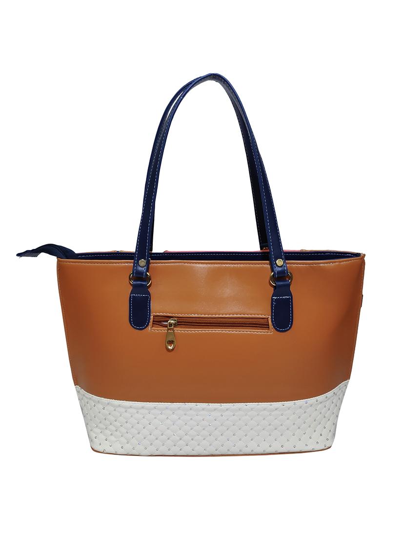 multi colored leatherette (pu) combo handbag - 18146388 - Standard Image - 5
