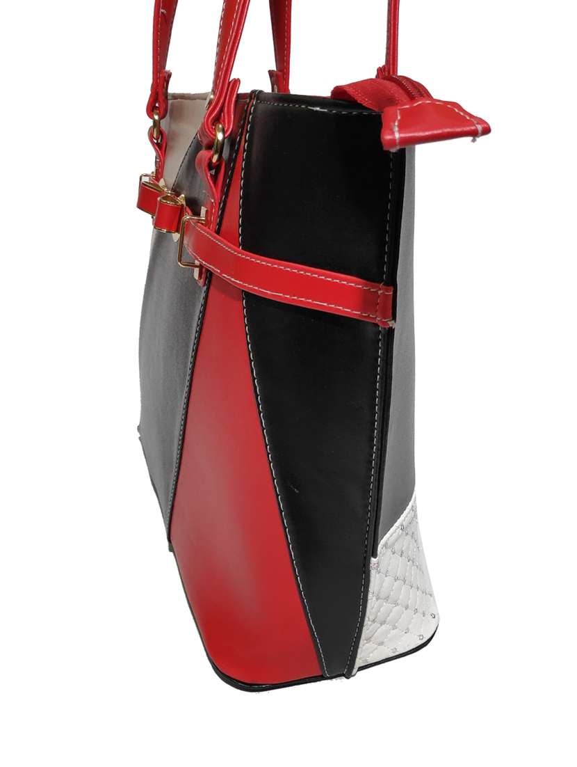 multi colored leatherette (pu) combo handbag - 18146414 -  Standard Image - 3