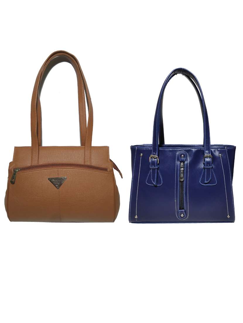 multi colored leatherette (pu) combo handbag - 18146448 -  Zoom Image - 0