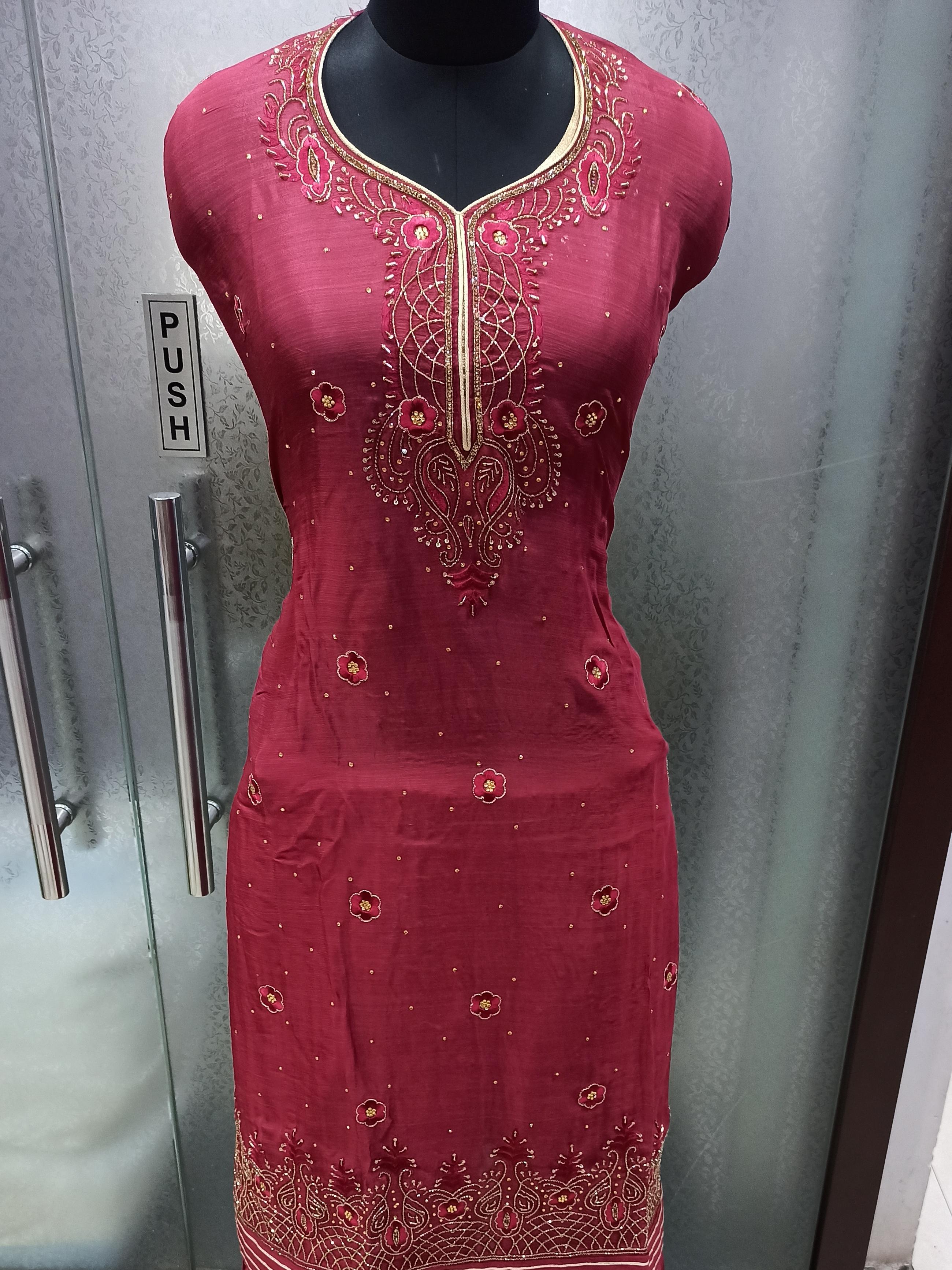 unsthied suit sharara chinon - 18150653 - Zoom Image - 0