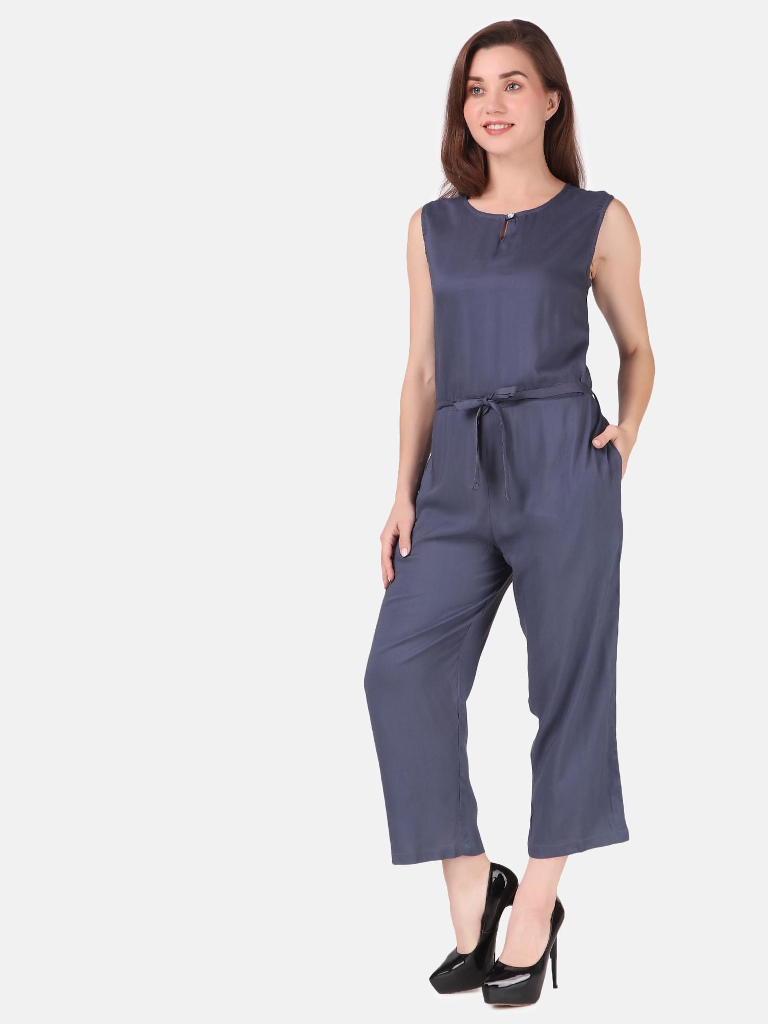 classy fashionable women jumpsuits - 18151391 - Standard Image - 3