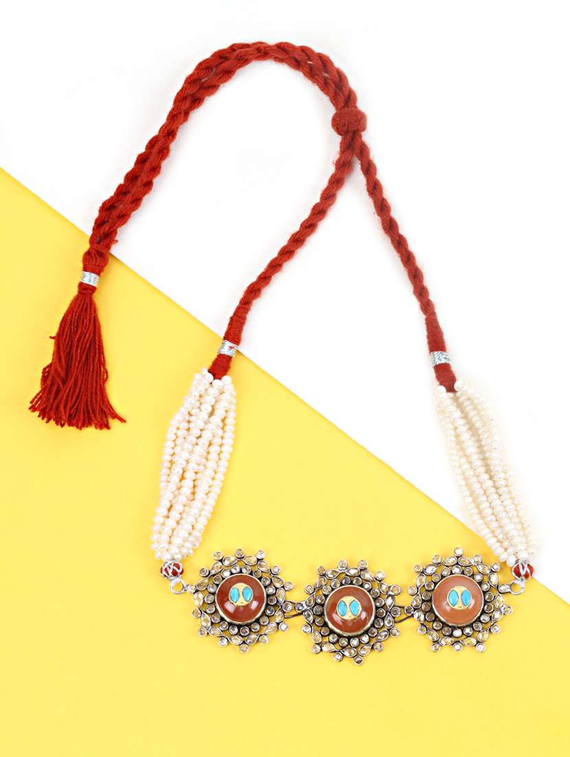silver handcrafted necklace
