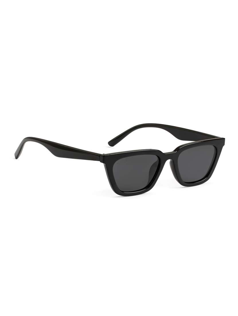 Buy online Royal Son Square Polarized Men Women Sunglasses Black