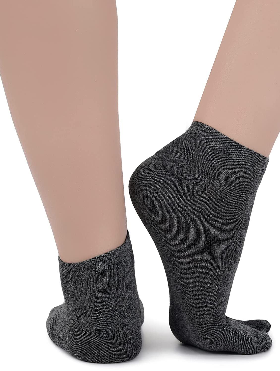 pack of 3 grey cotton ankle length sock - 18157567 - Standard Image - 3