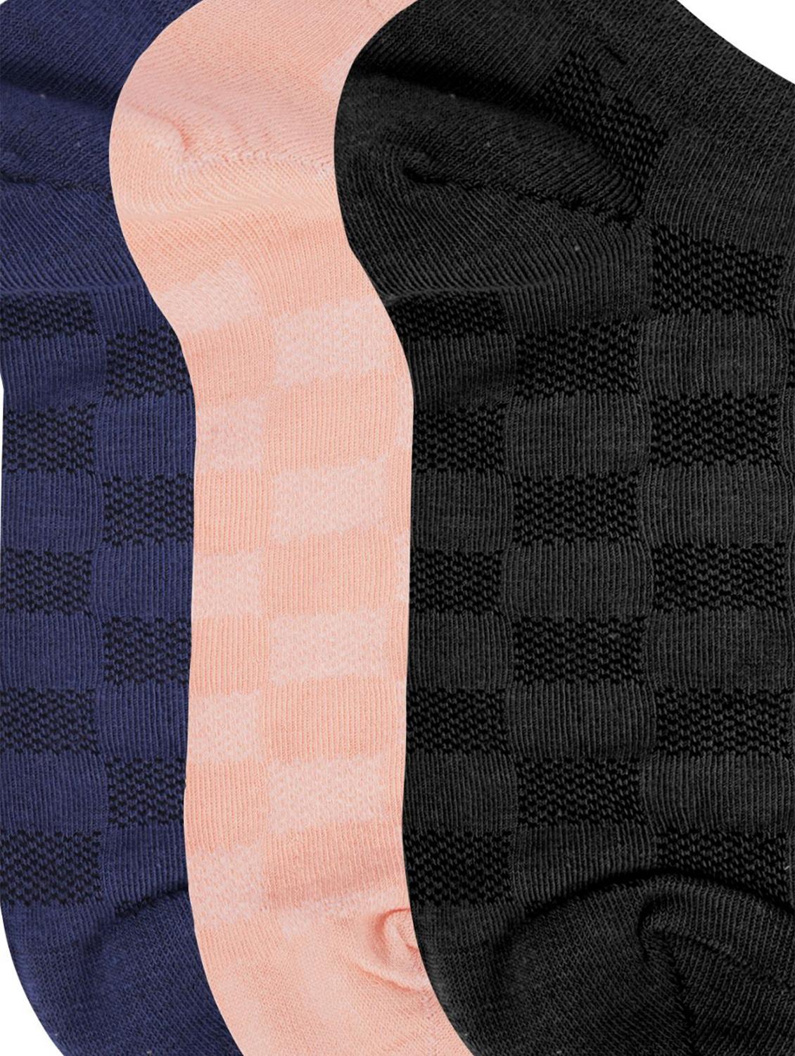 pack of 3 black cotton ankle length sock - 18157579 - Standard Image - 5
