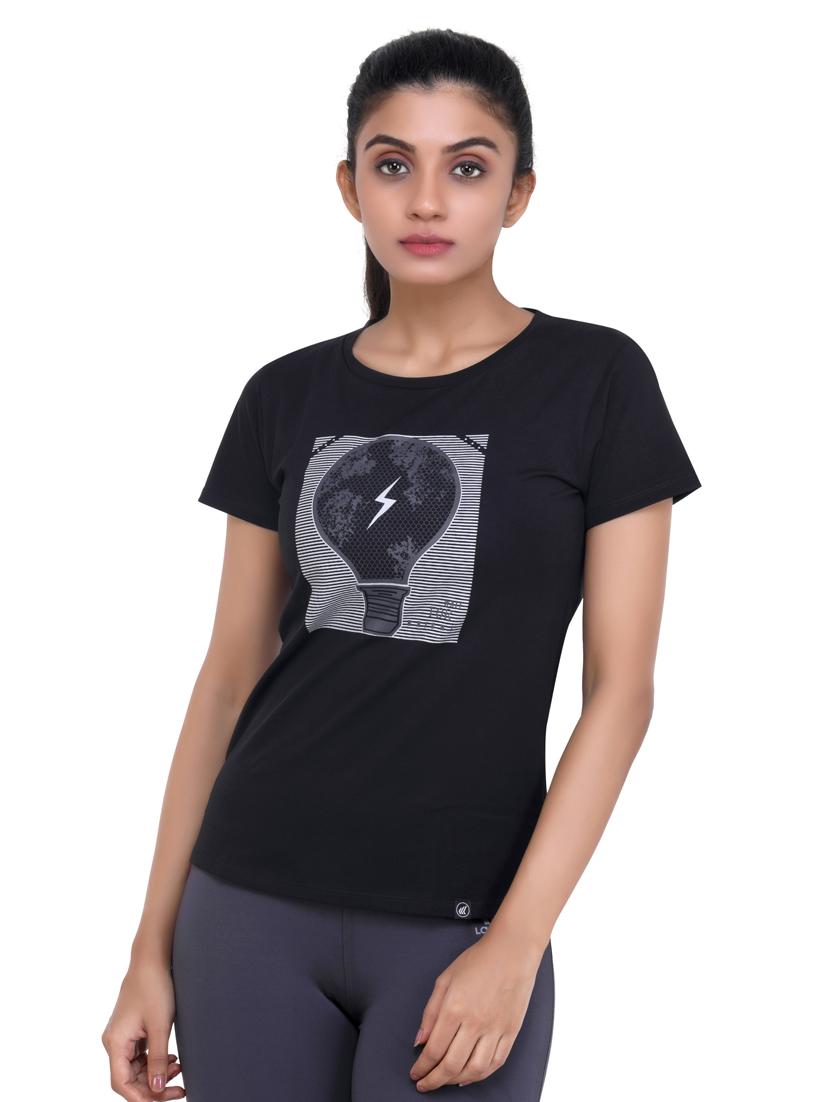 round neck graphic tee - 18164321 - Zoom Image - 0