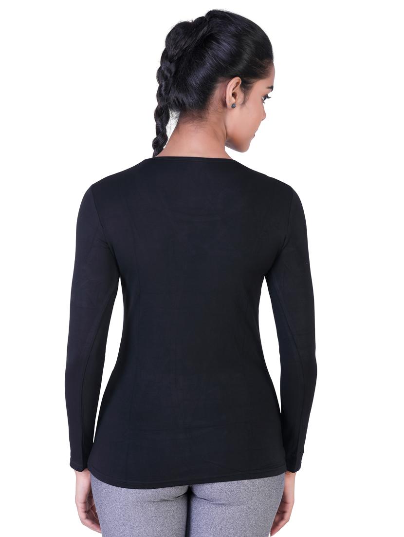 round neck solid tee - 18164606 - Standard Image - 3