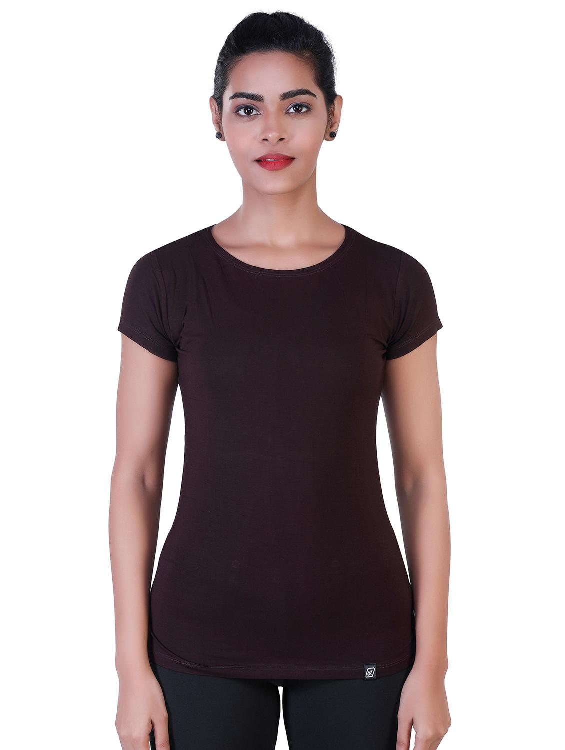 round neck solid tee - 18164615 - Zoom Image - 0