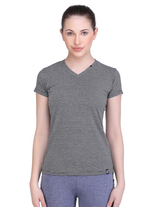 v-neck striped tee - 18164632 -  Standard Image - 0