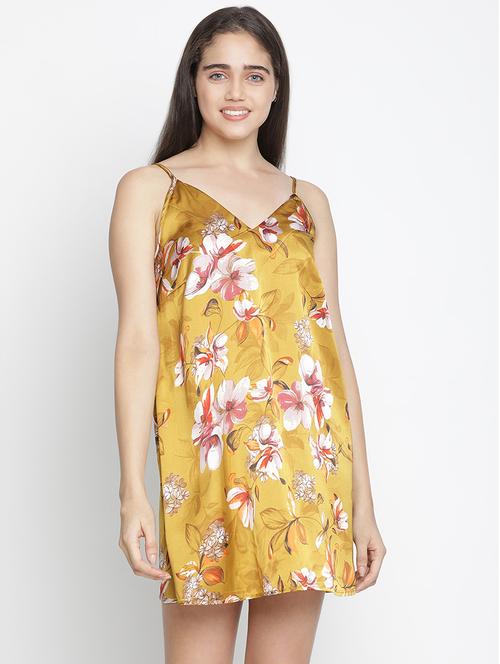 cami neck satin sleepshirt - 18164699 -  Standard Image - 0