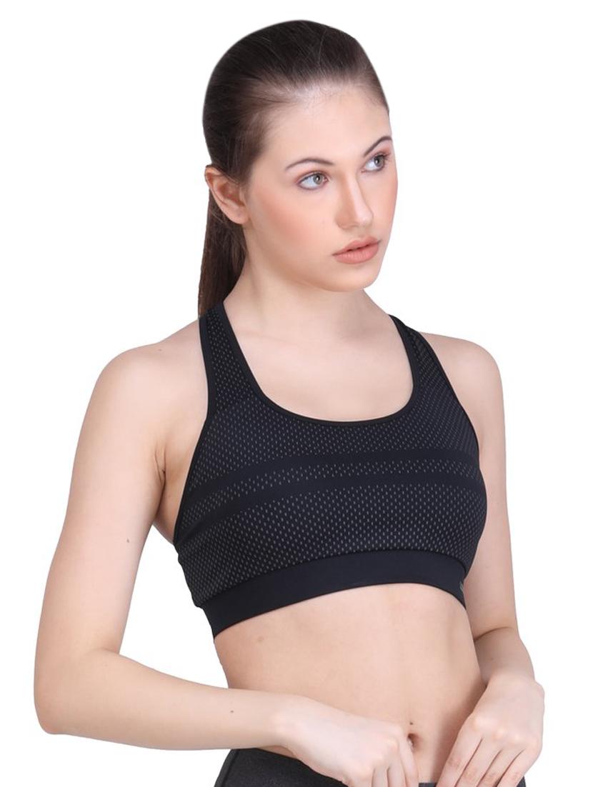 racer back sports bra - 18169079 - Standard Image - 3