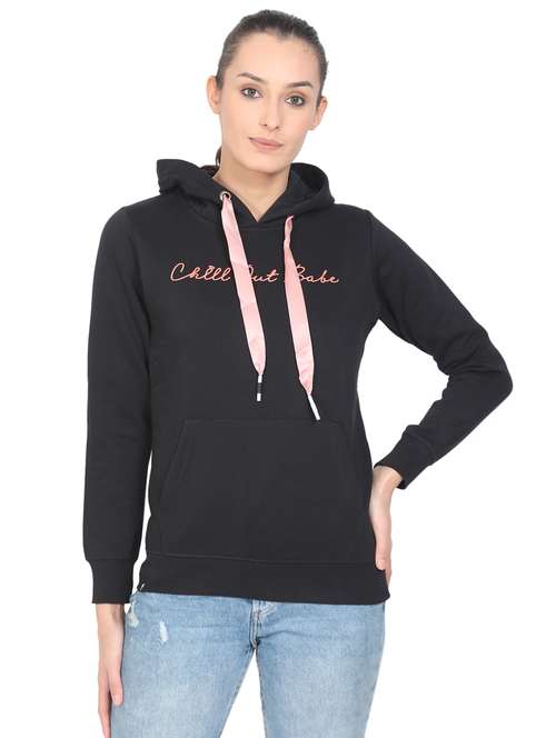 women's chest print sweatshirt - 18170694 - Standard Image - 0