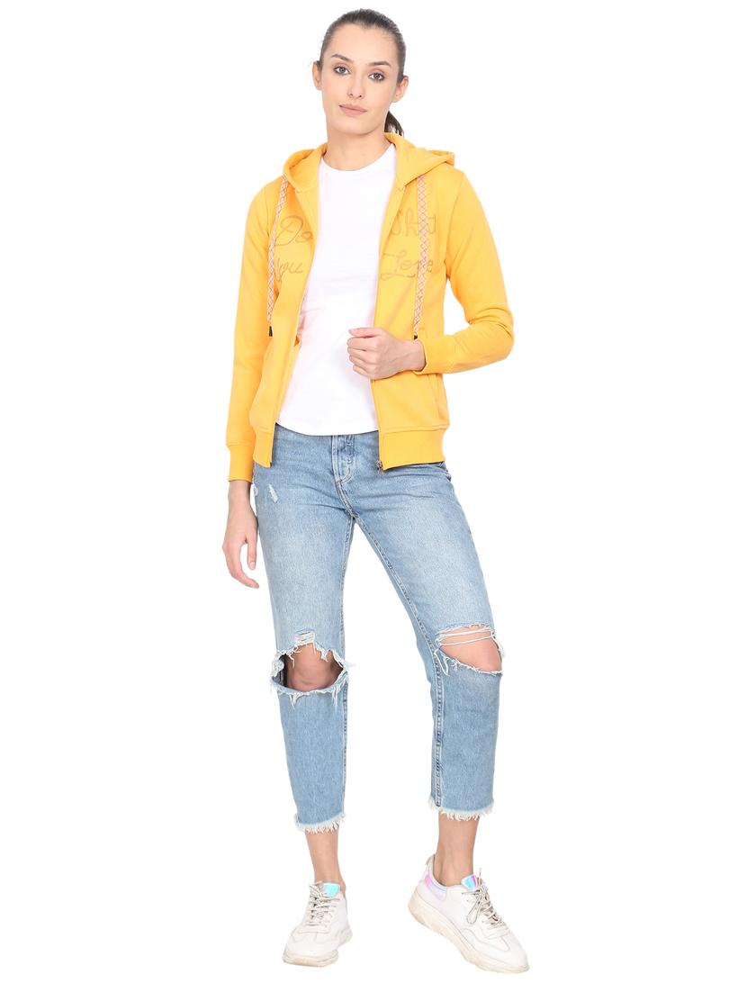 women's chest print sweatshirt - 18170697 - Standard Image - 3