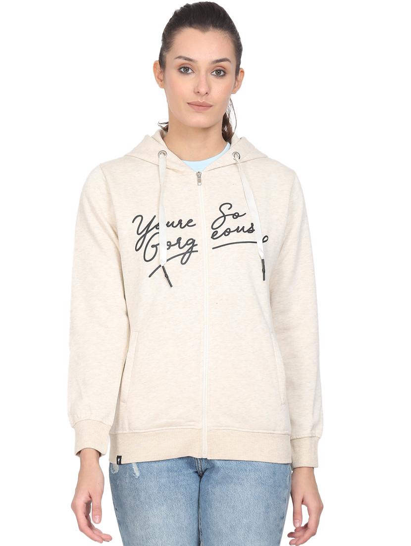 women's chest print sweatshirt - 18170699 -  Zoom Image - 0