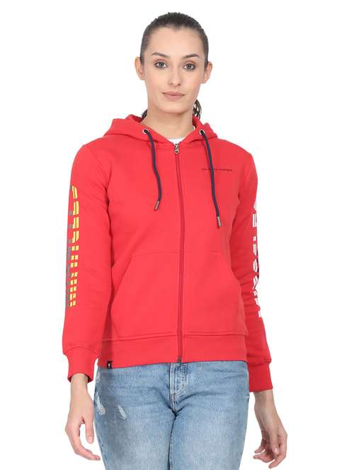 women's placement print sweatshirt - 18170701 -  Standard Image - 0