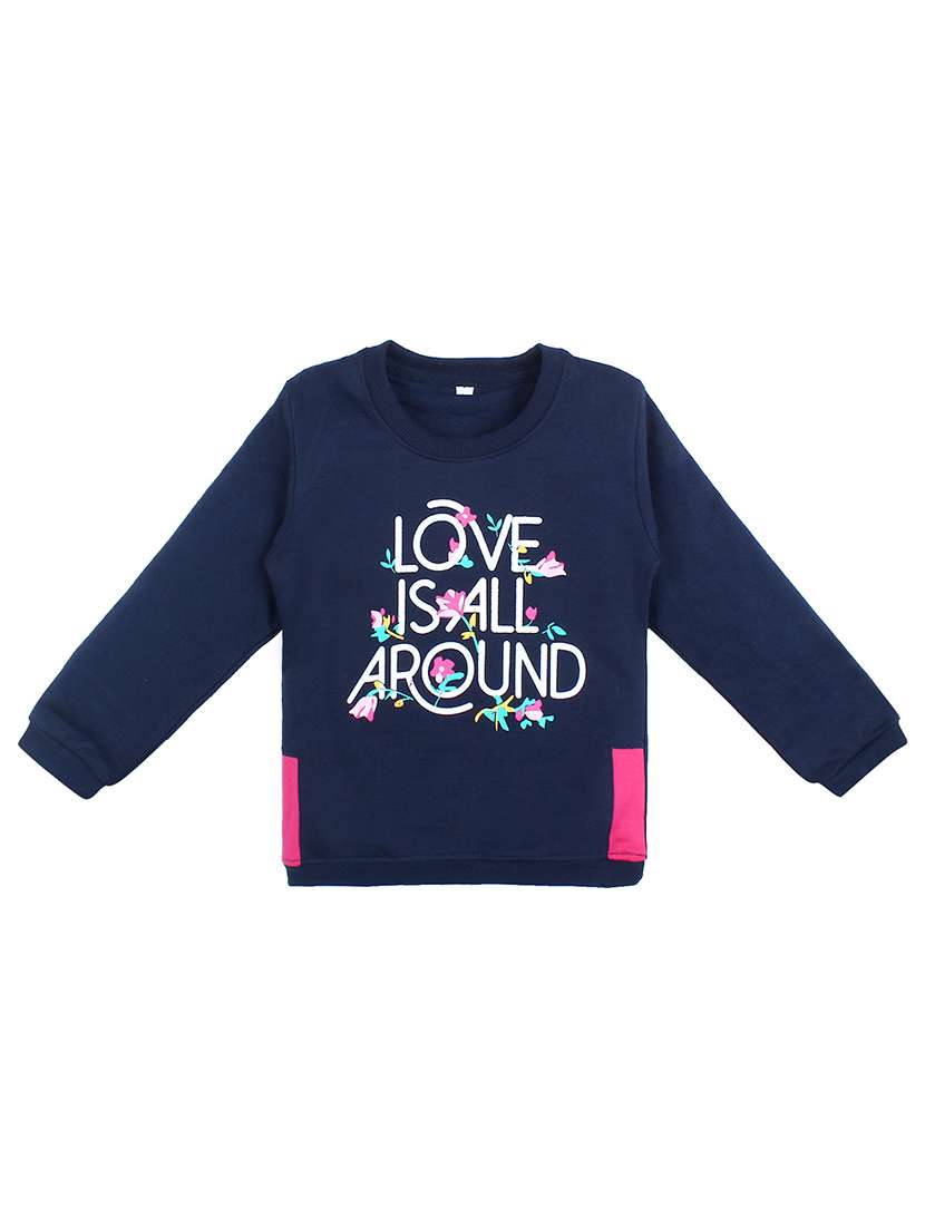 boys typography sweatshirt