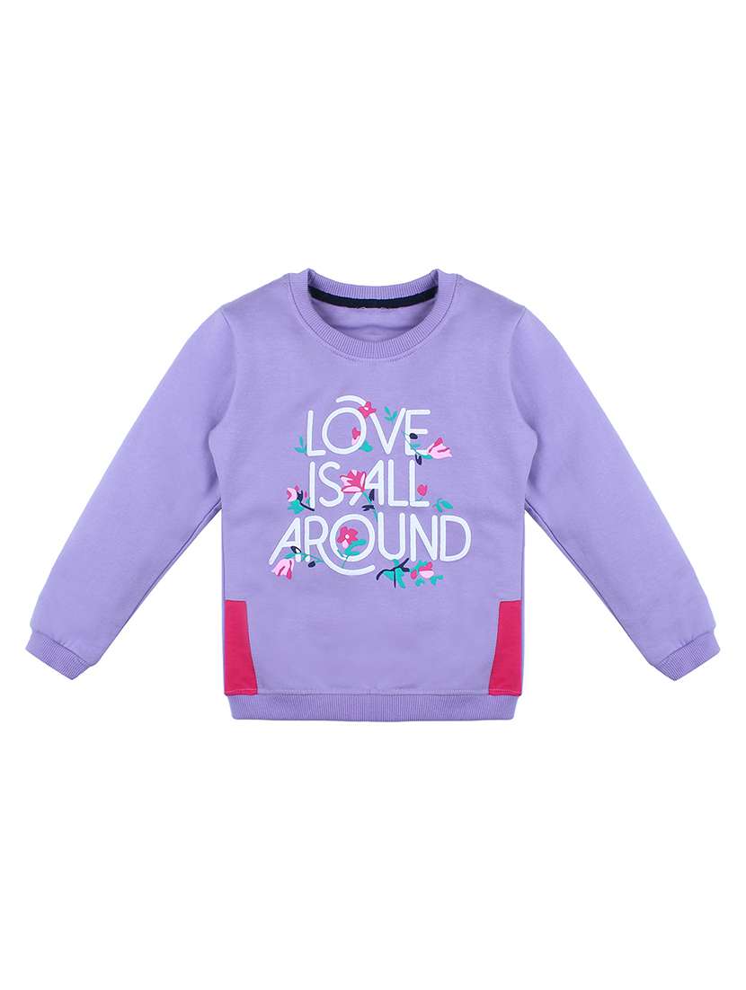 boys typography sweatshirt