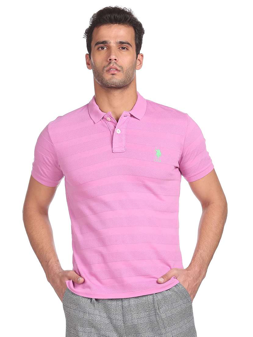 pink cotton t-shirt